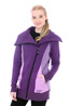 náhled - Mikino-kabátek purple