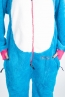 náhled - Dupačky teddy blue unicorn