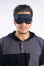 náhled - Hedvábná maska na spaní black