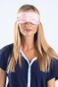 náhled - Hedvábná maska na spaní pink