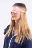 náhled - Hedvábná maska na spaní růžová