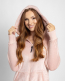 náhled - Dupačky velur rose gold