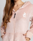 náhled - Dupačky velur rose gold