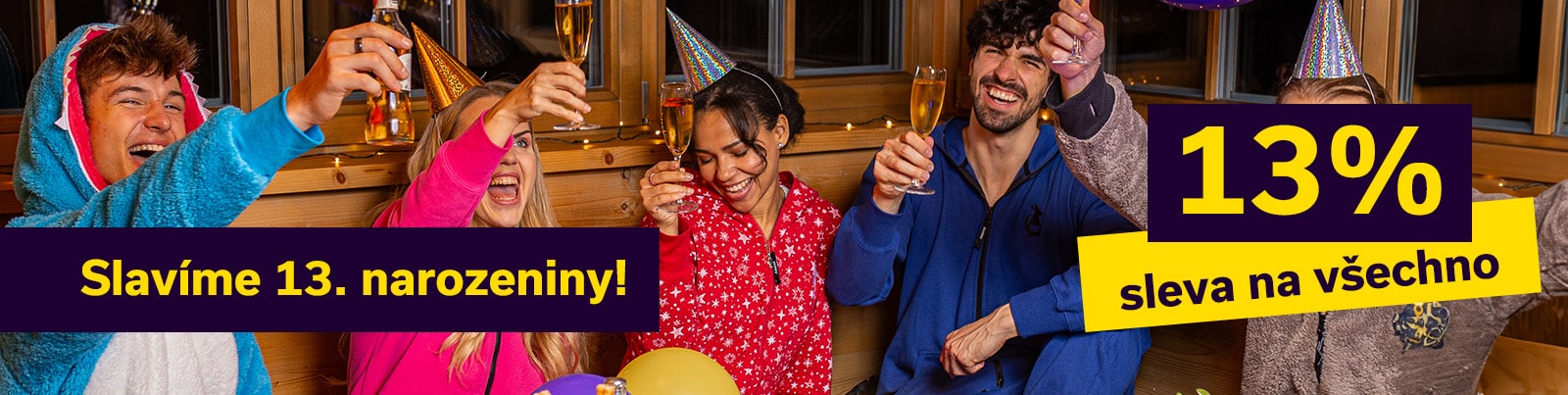 Slavíme 13. narozeniny