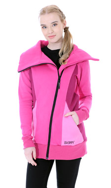 Mikino-kabátek pink