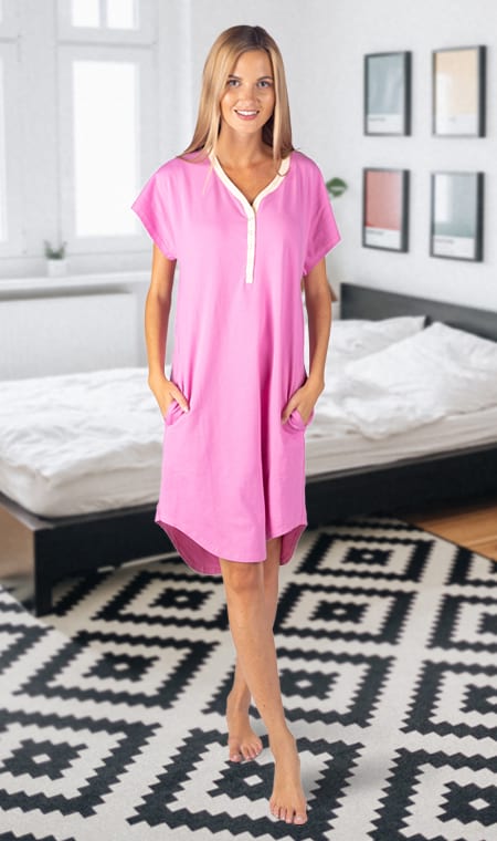 Rose Pink Women's Nightgown