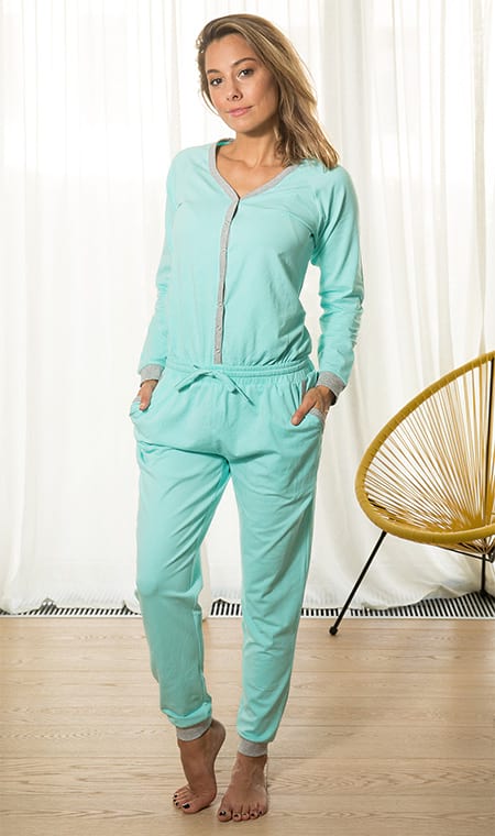 Mint Ladies Pyjama Overall
